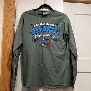 2022 NCAA Field Hockey Championship Long-Sleeve Shirt - Olive Green